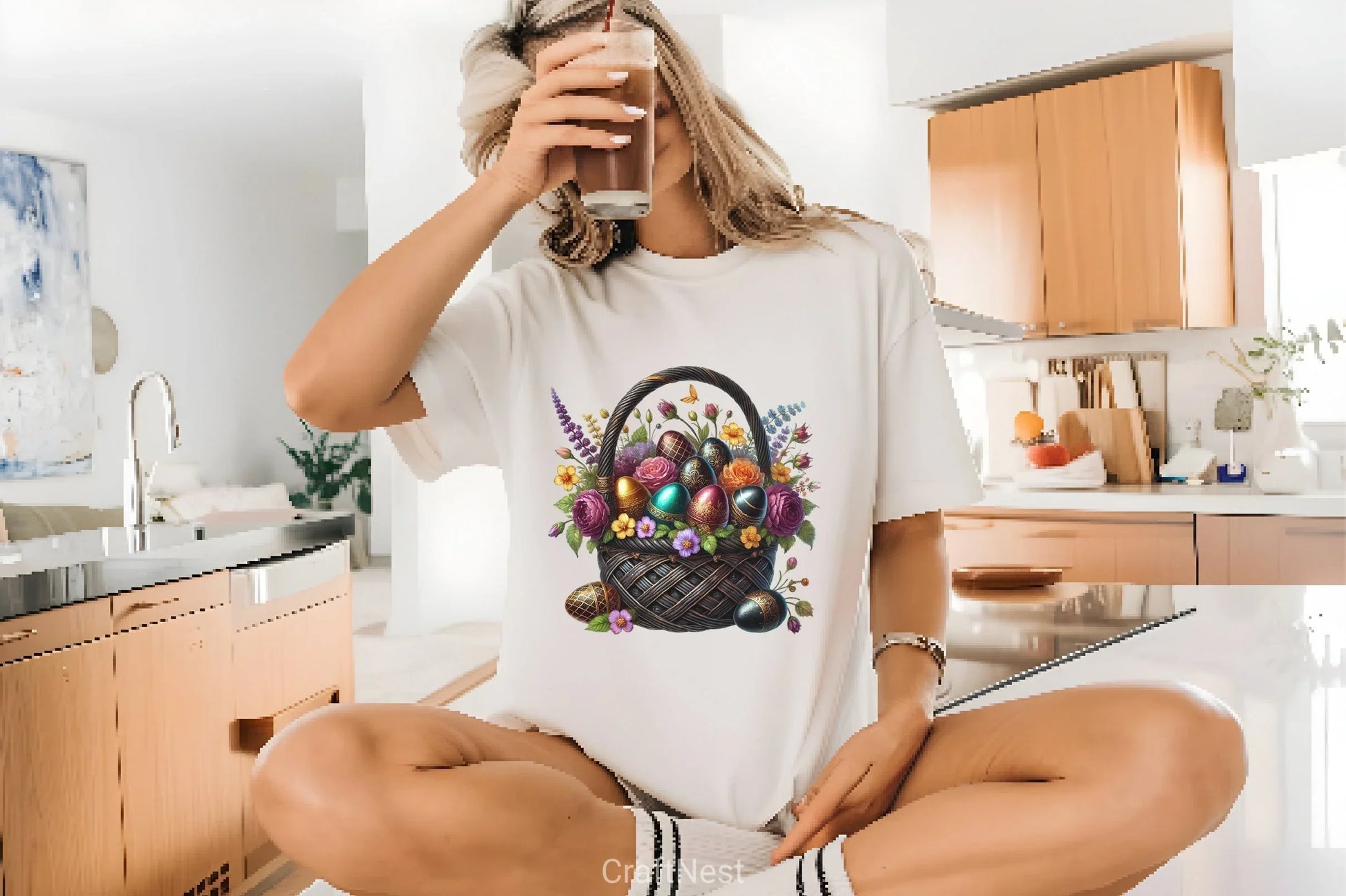 Gothic Easter Basket Clipart Bundle - CraftNest - Digital Crafting and Art