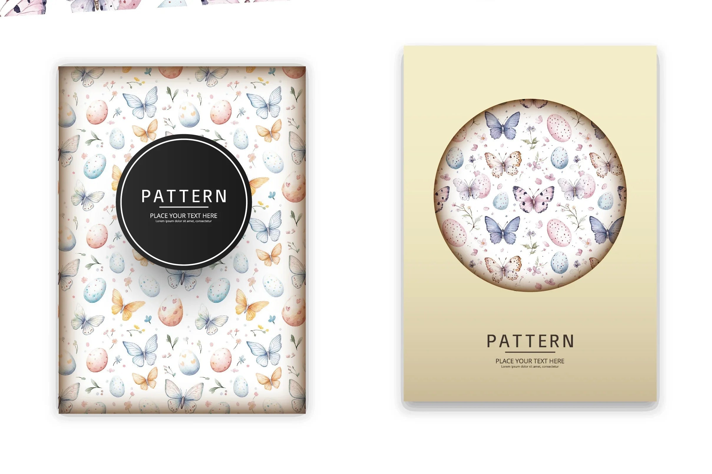Easter Butterflies Floral Clipart Bundle - CraftNest - Digital Crafting and Art