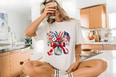 4th of July Flowers Clipart Bundle - CraftNest - Digital Crafting and Art