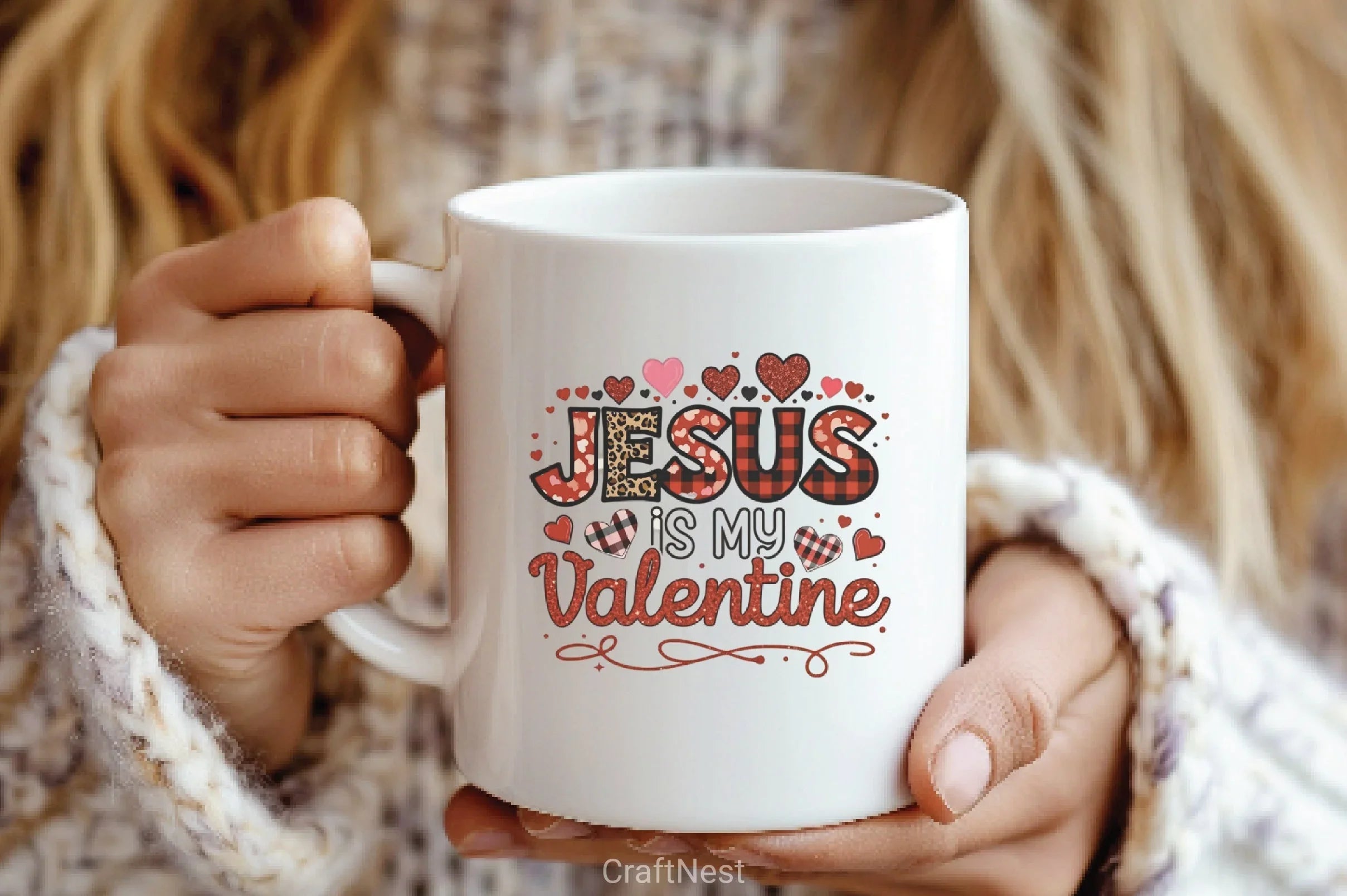 Jesus Valentine Sweatshirt Clipart Bundle 1 - CraftNest - Digital Crafting and Art
