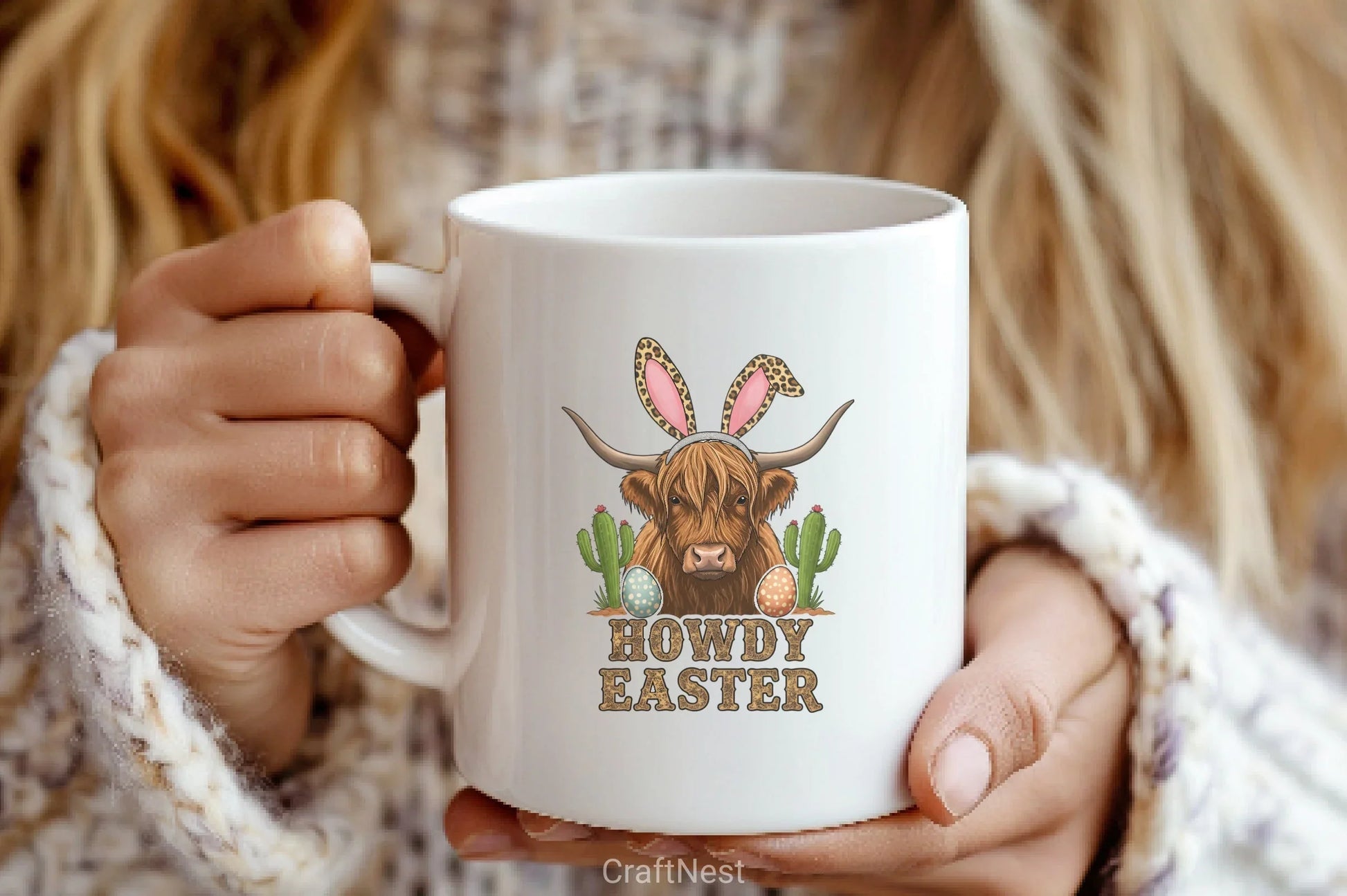 Howdy Easter Western Clipart Bundle - CraftNest - Digital Crafting and Art