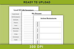 Manifestation Dream Life Planner Bundle - CraftNest - Digital Crafting and Art