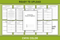 Decluttering Planner Organizer Bundle - CraftNest - Digital Crafting and Art