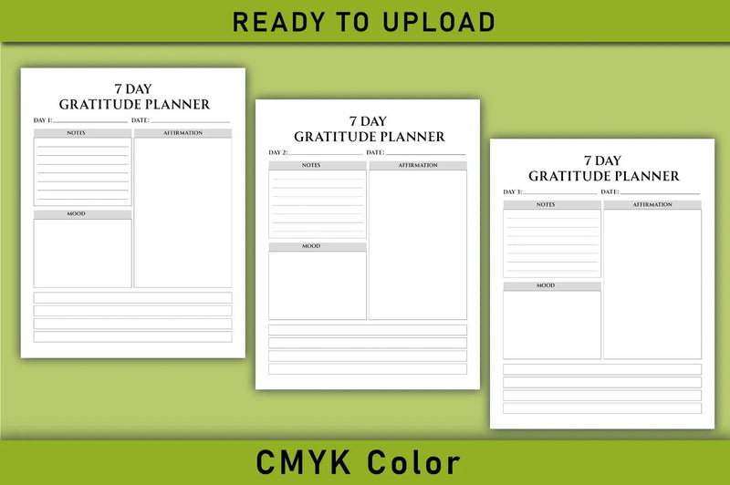 Gratitude Planner Day  Bundle - CraftNest - Digital Crafting and Art