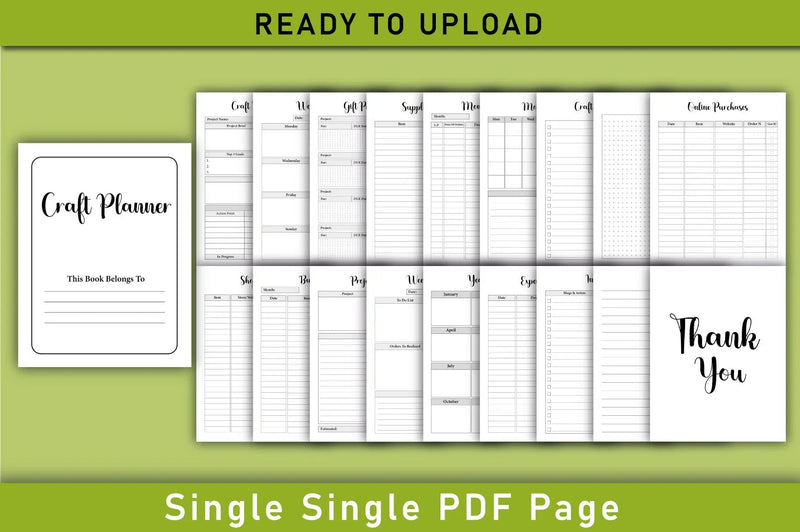 Craft Planner - CraftNest - Digital Crafting and Art