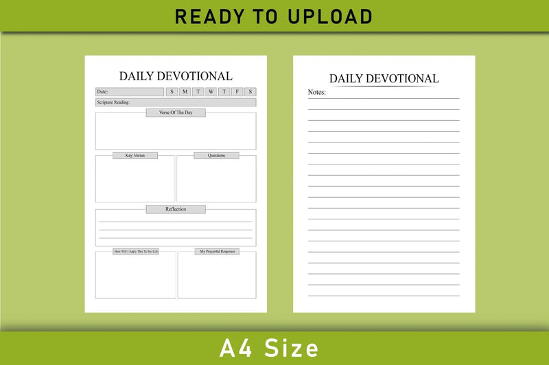 Daily Devotional Planner - CraftNest - Digital Crafting and Art