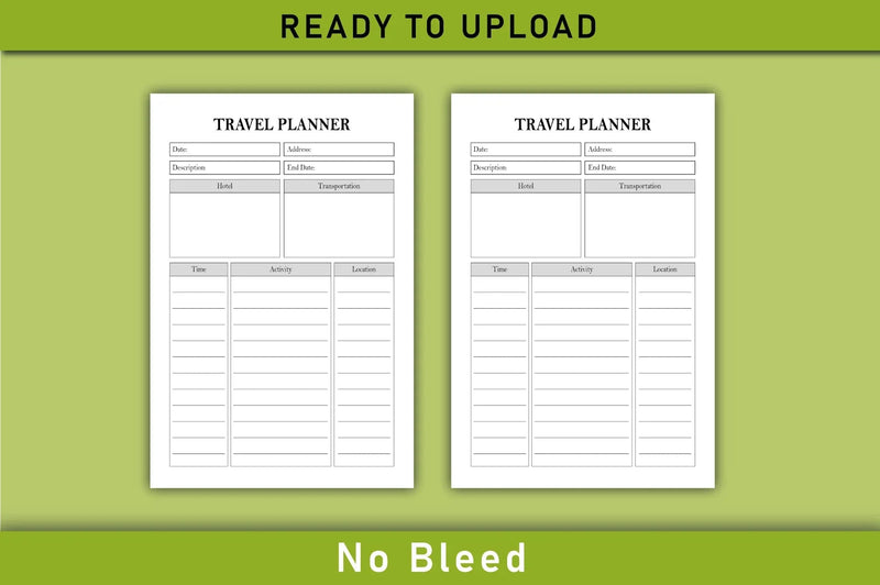 Travel Planner  Bundle - CraftNest - Digital Crafting and Art