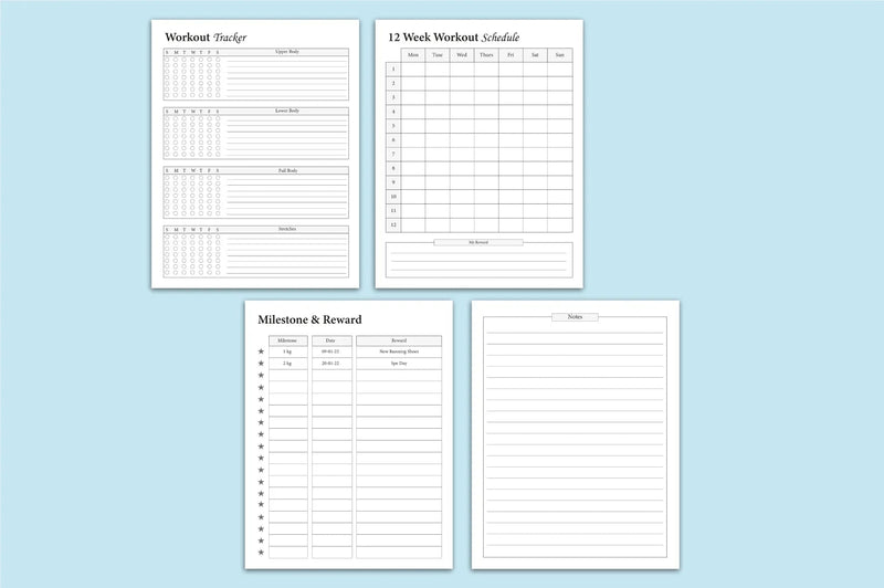 Weight Loss Planner - CraftNest - Digital Crafting and Art