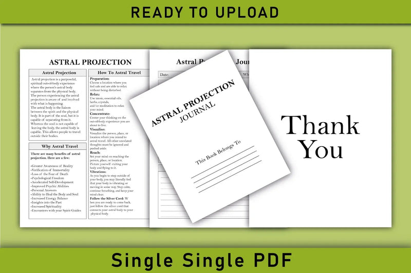 Astral Projection Planner - CraftNest - Digital Crafting and Art