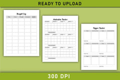 Mental Health Planner Bundle - CraftNest - Digital Crafting and Art
