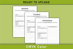 Anti Anxiety Planner - Printable Planner - CraftNest - Digital Crafting and Art