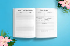 My Reading Planner: Printable Organizer Bundle - CraftNest - Digital Crafting and Art
