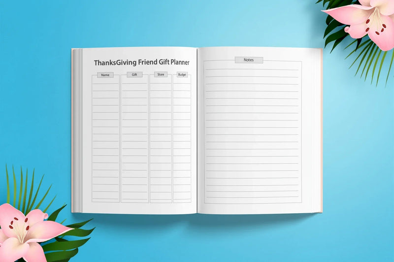 Thanksgiving Planner - CraftNest - Digital Crafting and Art