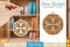 Flower Mandala Keychain SVG Bundle