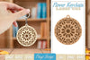Flower Mandala Keychain SVG Bundle
