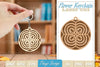 Flower Mandala Keychain SVG Bundle