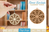Flower Mandala Keychain SVG Bundle