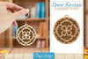 Flower Mandala Keychain SVG Bundle