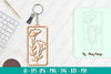 Flower Keychain SVG Bundle