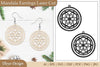 Earrings Mandala SVG Bundle