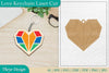 Love Keychain SVG Bundle