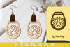 Flower Earring Laser Cut SVG Bundle