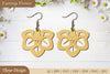 Flower Earrings SVG Bundle