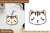 Cute Animal Keychain SVG Bundle