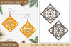 Earrings Lasercut Mandala SVG Bundle
