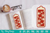 Santa Sleigh Bookmark SVG Bundle
