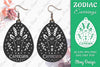 Zodiac Earring SVG Bundle