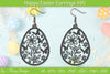 Easter Bunny Earring SVG Bundle