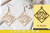 Flower Earring Laser Cut SVG Bundle