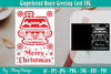 Gingerbread House Greeting Card SVG Bundle