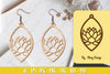 Flower Earring Laser Cut SVG Bundle