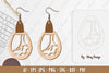 Flower Earring SVG Bundle