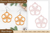 Lasercut Flower Earrings SVG Bundle