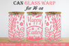 Happy Easter Day 16oz Can Glass Wrap SVG Bundle