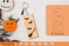 Halloween Keychain Laser Cut SVG Bundle