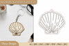 Sea Shells Keychain SVG Bundle