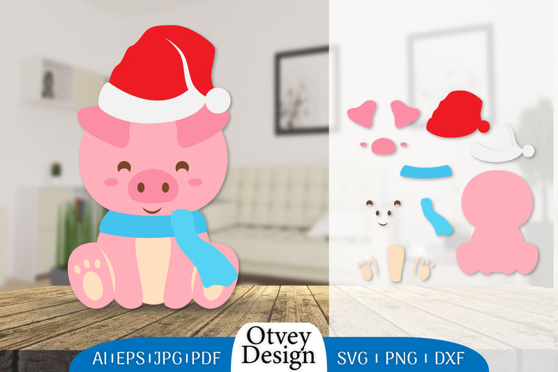 Animals Christmas SVG Bundle 2 - CraftNest - Digital Crafting and Art