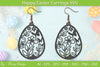 Easter Bunny Earring SVG Bundle