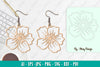 Flower Earring SVG Bundle