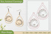 Sea Animal Earrings SVG Bundle