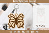 Butterfly Keychain Lasercut SVG Bundle