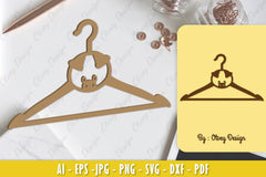 Baby Animals Hanger Laser Cut SVG Bundle 3 - CraftNest - Digital Crafting and Art