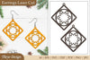 Earrings Mandala Lasercut SVG Bundle