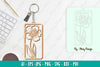 Flower Keychain SVG Bundle