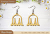 Flower Earrings SVG Bundle