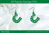 St Patrick's Day Earrings SVG Bundle